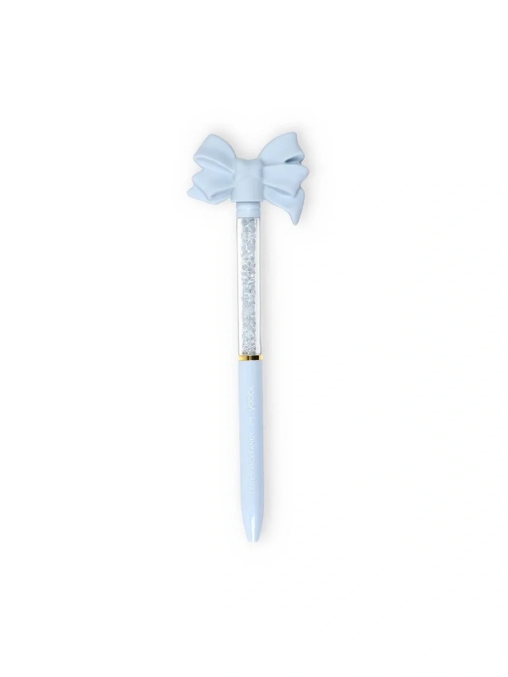 LoveShackFancy x Target - Yoobi Everblooming Rosettes Novelty Pen Whisper Blue